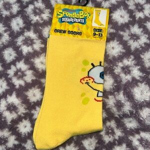 SpongeBob SquarePants Yellow Character Socks